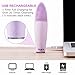 Face Brush, ISIX Waterproof Facial Cleansing Brush, 7 Speed Sonic Face Brush with Thermal Mode for Gentle Exfoliation and Deep Scrubbing