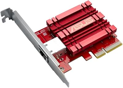 ASUS XG-C100C 10Gbps PCIe Network Adapter 10GBASE-T RJ45 QoS