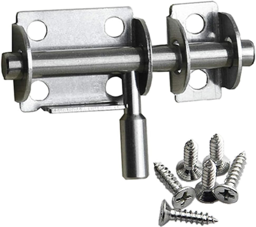 YUOIP® Stainless Steel Slide Bolt Latch Small Barrel Bolt Gate Latches