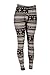 ShoSho Women's Plus Size Colorful Print Leggings