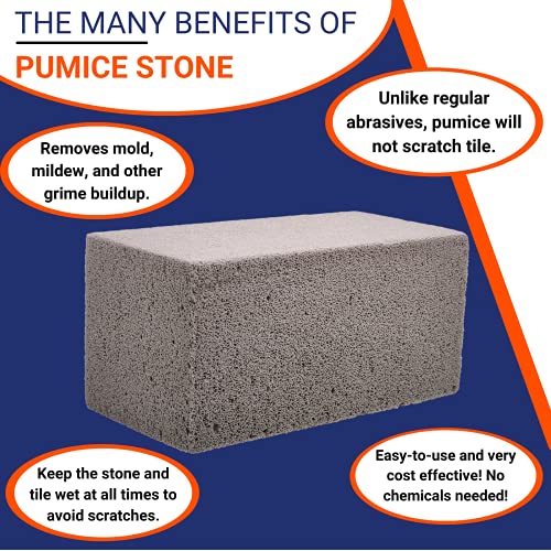 Pool Blok PB12 by US Pumice, Pumice Stone for Cleaning of Pools, Tiles