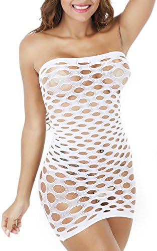 DivaCat Women's Sexy Stretchy Fishnet Bodysuits Lingerie Bodystockings