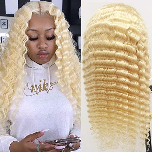 613-Lace-Front-Human-Hair-Wigs-With-Baby-Hair-Pre-Plucked-Deep-Middle-Part-Lace-Wig-Blonde-Transparent-Lace-Wig-Can-Be-Dyed-Peruvian-Deep-Wave-Hair-Wig-For-Women-18-inch-613-deep-wave
