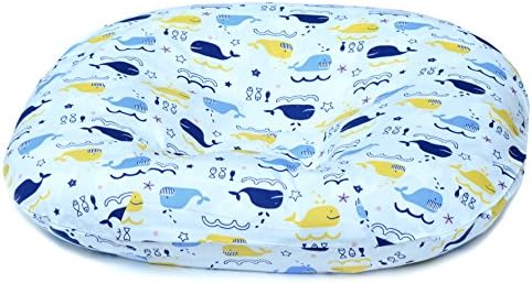 Removable Cover for Newborn Lounger. 100 Percent Soft Cotton. Made in USA (No. 5A)