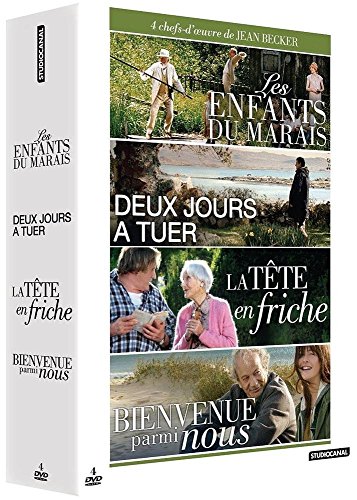 4 chefs-d'oeuvres de Jean Becker : Les enfants du marais + Deux jours à tuer + La tête en friche + Bienvenue parmi nous - Pack