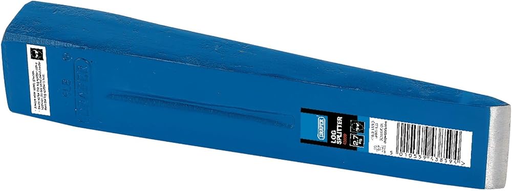 Draper 43859 Log Splitter 2.7kg Hardened Steel for Sledge Hammer
