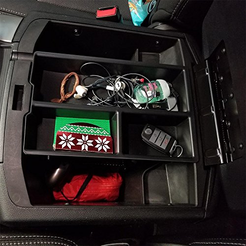JDMCAR Lower Center Console Organizer Tray Compatible with Dodge Ram