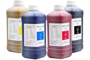 ASANSH Eco Solvent Ink for Wide Format Grand Format Printers Use for DX4 DX5 DX7 DX9 DX10 DX 11 XP600 TX800 Printhead, Mimaki, Roland, Mutoh (1000ml/PCS)
