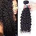 Amella Hair Brazilian Kinky Curly Hair 1 Bundle Brazilian Curly Hair 8A 100% Unprocessed Brazilian Kinky Curly Virgin Hair Extensions 100g/pc Natural Black Color(12inch)