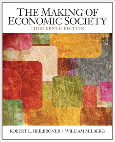 The Making Of The Economic Society 13th Edition The - 