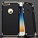 iPhone 7 Plus Case, LOHASIC 3 In 1 Anti-Scratch Anti-fingerprint Shockproof Case Electroplate Frame with Non Slip Coated Matte Surface Cover for Apple iPhone 7 Plus (5.5