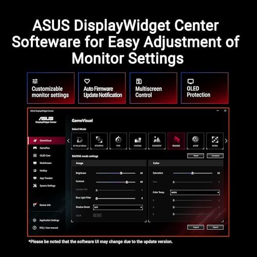 ROG Strix XG27AQDMES 27 Zoll QHD 240Hz OLED Gaming Monitor QD-OLED