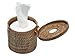 KOUBOO 1030028 Toilet Paper Cover and Tissue Dispenser, 5.5