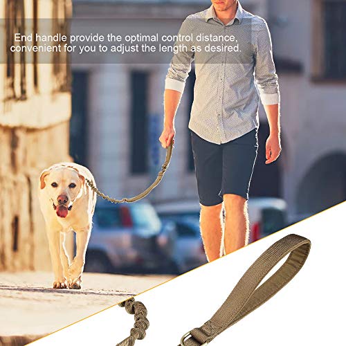 Excellent Elite Spanker Tactical Bungee Dog Leash Military Adjustable Police Dog Training Leash