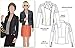 Style Arc Sewing Pattern - Ziggi Jacket (Sizes 18-30)