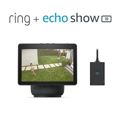 Ring Outdoor Smart Plug with Echo Show 10 Charcoal Jordan Ubuy