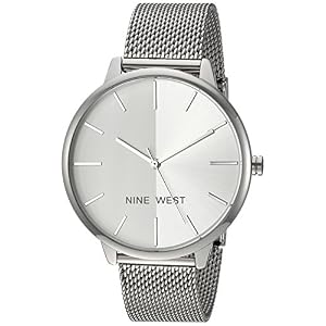 Nine-West-Womens-NW1981-Sunray-Dial-Mesh-Bracelet-Watch