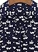 Milumia Women's Lapel Cat Print Shirt Dress