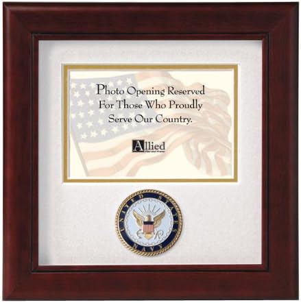 Allied Frame Us Navy Medallion Landscape Picture Frame 4 X 6 Picture Opening