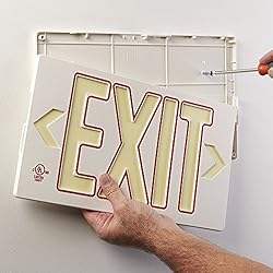 UL Listed 50 foot Jessup Glo Brite 7130-B Exit