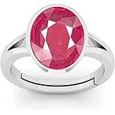 LMDPRAJAPATIS Natural Ruby 925 Sterling silver ring for Men Or Women's 4.25 Ct