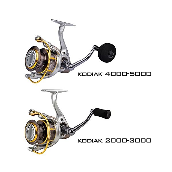 KastKing-Kodiak-Saltwater-Spinning-Reel-395-LB-Carbon-Fiber-Drag-All-Aluminum-10-1-Stainless-Steel-Shielded-Bearings-Enhanced-Stainless-Steel-Main-Shaft