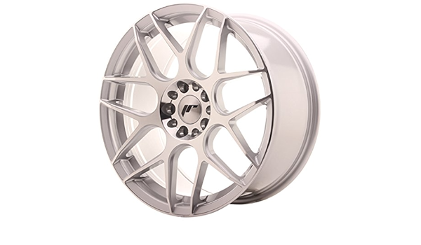 Japan Racing JR18 Silver Machined - 18x8.5 ET40 5x112/5x114.3 ...