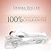Derma Roller Kit for Face 0.25mm – Microneedle Roller - face massager - 540 Titanium Micro Needle – Cosmetic Needling Instrument - Face & Body Skin Care - Free Storage Case - By Kevin & Sam