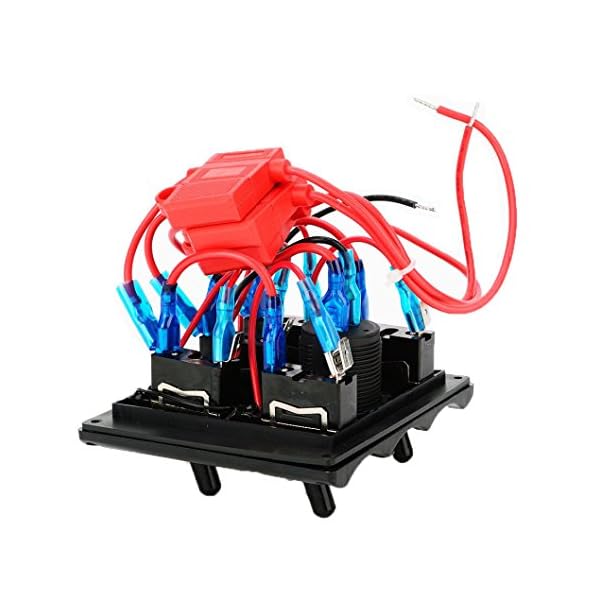 Koolee-Toggle-Switch-Panel-5-Gang-Blue-LED-Indicator-Switch-Panel-Digital-Voltmeter-for-Marine-Boat-Truck-RVS Koolee-Toggle-Switch-Panel-5-Gang-Blue-LED-Indicator-Switch-Panel-Digital-Voltmeter-for-Marine-Boat-Truck-RVS