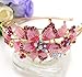 New pink Crystal Rhinestone gold tone metal big Flower design Headband #1212 by beautyxyz