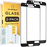 [2-Pack]-Mr.Shield for Samsung Galaxy Note 5 [Full&nbsp;Cover]&nbsp;[Black] Screen Protector with Lifetime Replacement