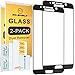 Mr.Shield [2-PACK] Designed For Samsung Galaxy Note 5 [Full Cover] [Black] Screen Protector with Lifetime Replacement
