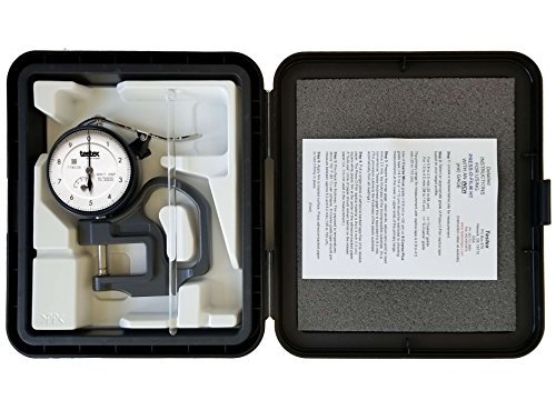 Testex Micrometer Dial Thickness Gage, Inch Units | Pricepulse