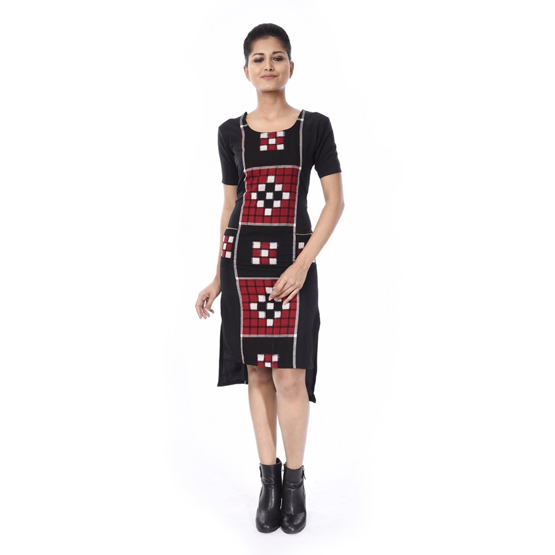 ikat one piece dress
