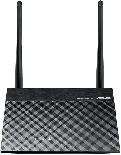 ASUS RT-N12LX Wi-Fi Router N300 Ethernet LAN Black 802.11bgn