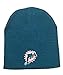 Miami Dolphins Green Skull Cap - NFL Cuffless Beanie Knit Hat