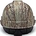 Pyramex Ridgeline Cap Style Hard Hat, 4-Point Ratchet Suspension, Matte Camo Pattern