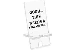 FOUGSTA Funny Home Office Decor for Women, Funny Cell Phone Holder Gift for Women, Cute Cubicle Decorations for Women, Funny Office Gifts for Coworkers, Women, Friends, SSZ8