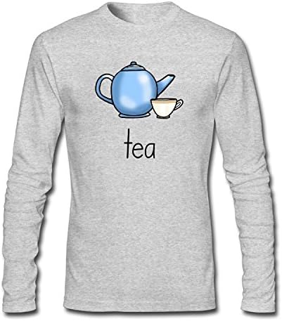 ZJING Men's We Chatted Over Tea and Scones T-Shirt