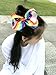 CÉLLOT Big Rhinestone Rainbow Hair Accessory Pack for Girls - 8inch Alligator Clips for Teens, Toddlers, and Kids
