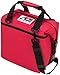 AO Coolers Original Soft-Sided Cooler Bag, Leak-Proof, Insulated, Lightweight, Red, 36-Can