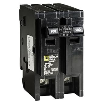 Square D By Schneider Electric Hom2100cp Homeline 100 Amp Two Pole Circuit Breaker Pack Of 1 Amazon Com Industrial Scientific
