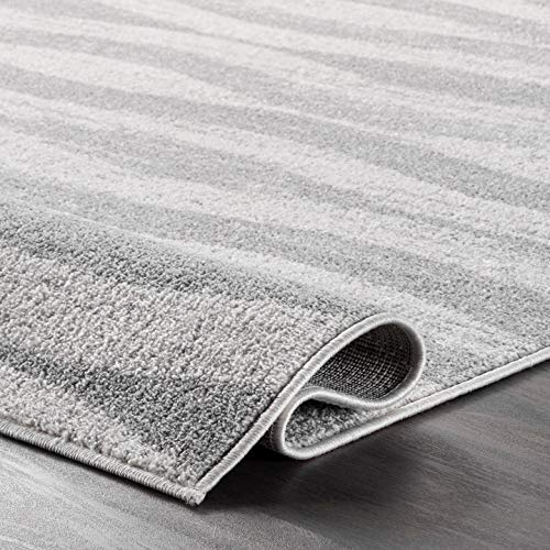 nuLOOM Tristan Contemporary Area Rug, 4' x 6', Grey