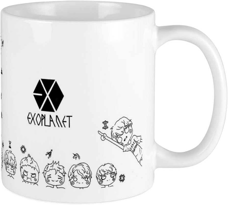 Funny EXO Chibi Stainless Steel Travel 11oz Funny Gift Mug