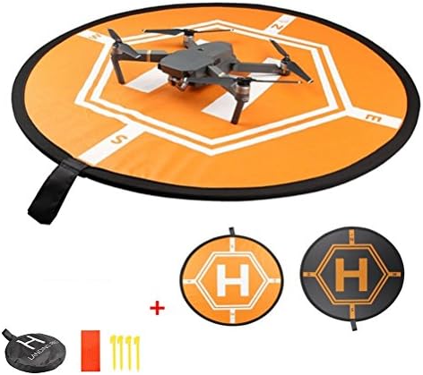 Universal 32'' Portable Fast-Fold Landing Pad Launch Pad for DJI Phantom 2 3 4 inspire 1 Mavic Pro Parrot Bebop Syma Yuneec Q500 Typhoon Karma Antel Robotic &amp; More