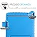 HDE iPad 2 3 4 Case for Kids - Shock Proof Bumper Heavy Duty Protective Cover Handle Stand for Apple iPad 2nd 3rd 4th Generation Tablet (Blue)