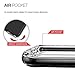 PATCHWORKS iPhone X Clear Case, [Pure Shield EX] Smudge-Free Back PC Soft TPU Bumper with Elastomer and Air Pocket Corner Impact Drop Protection [Wireless Charging] for iPhone X (2017) (Black Clear)