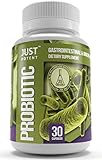 Just Potent Probiotic Supplement :: 35 Billion CFUs Per Capsule :: 8 Powerful and Essential Strains :: Guaranteed Potency & CFUs Through Expiration :: Survives Stomach Acid :: Shelf Stable :: 30 Caps