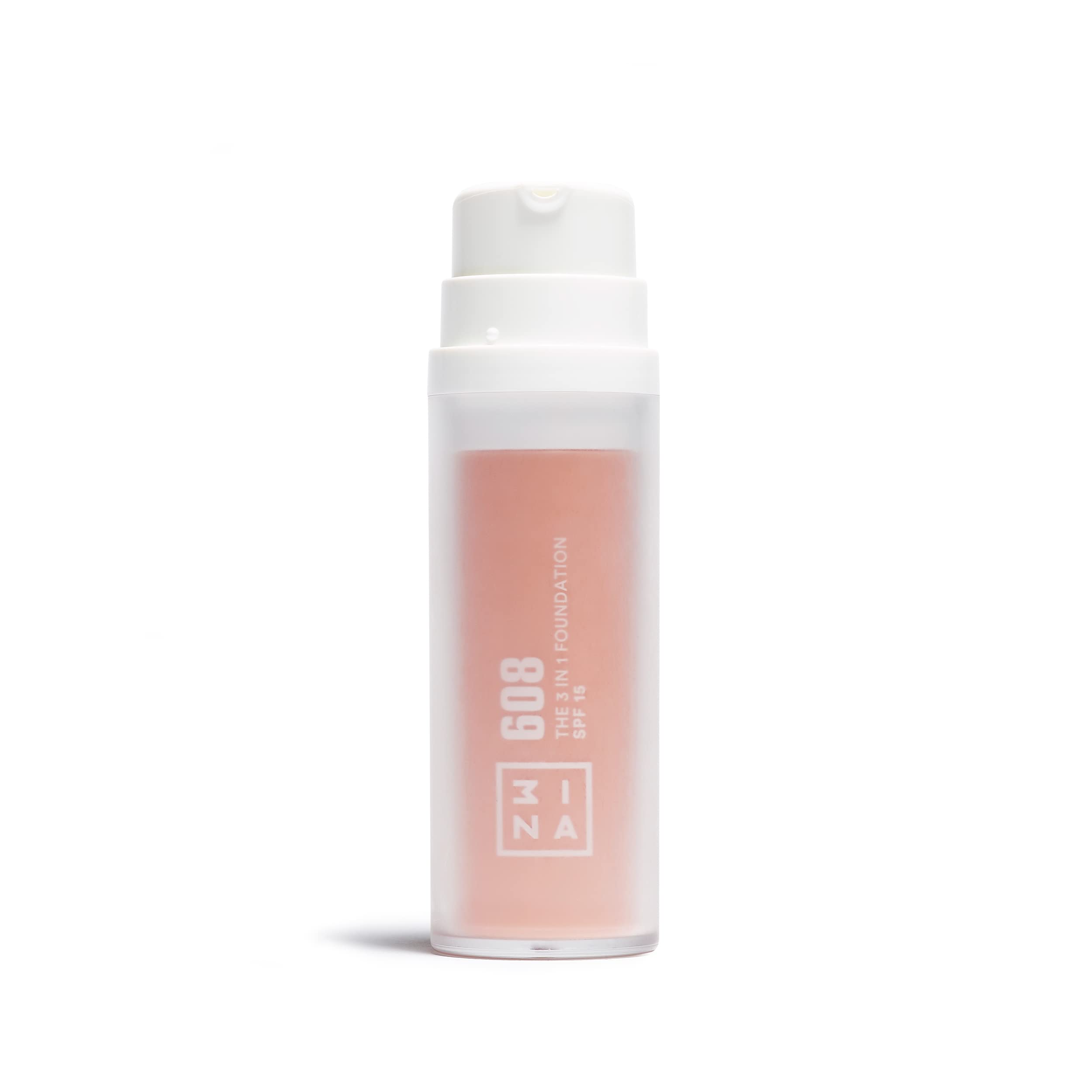 3INA MAKEUP - The 3 in 1 Foundation 608 - Light Foundation Pink Undertone - Liquid Foundation with SPF15 & Vitamic C — image 1