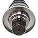 Niche Rear Left High-Strength CV Axle Drive Shaft Assembly for Yamaha Grizzly 660 2003-2008 Replaces 5KM-2530U-13-00